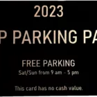 VIP Parking Pass