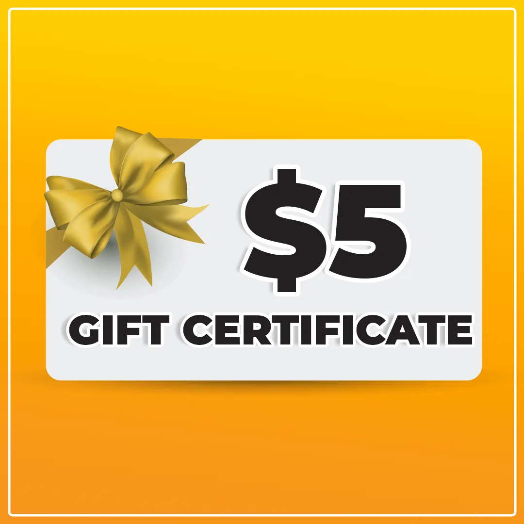 $5 Gift Certificate