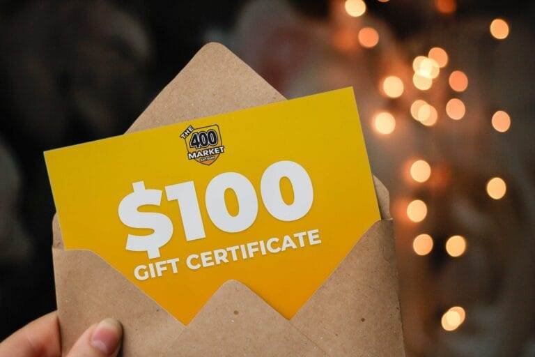 Monthly Giveaway - $100 Gift Certificate 1 $100 gift card